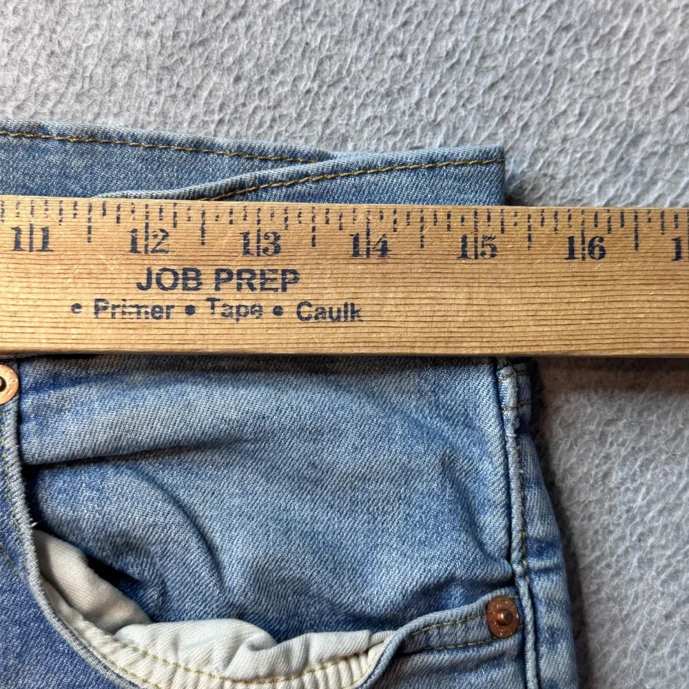 Levi's 512 Jeans Mens 32x32 (30x29) Blue Slim Taper Light Wash Stretch Denim